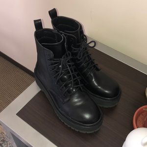 Top shop combat boots